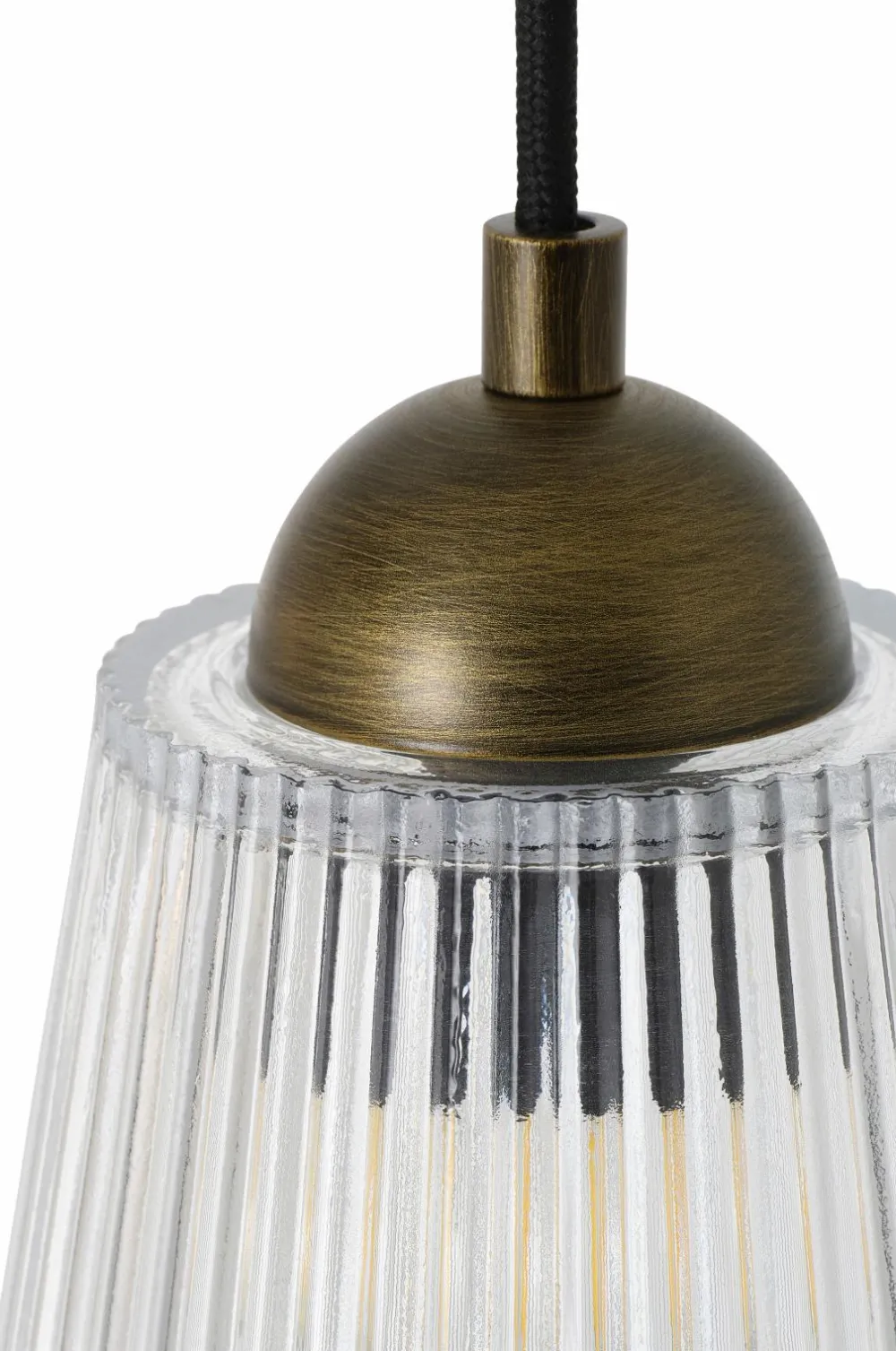 Ellos Pendler>Home Vindueslampe Colin Klart glas/antikbrun