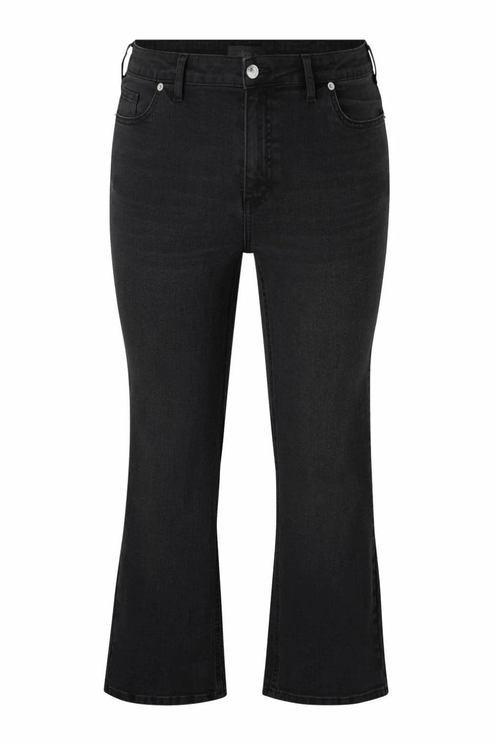 Ellos Jeans>Plus collection Jeans Straight Cropped Black wash