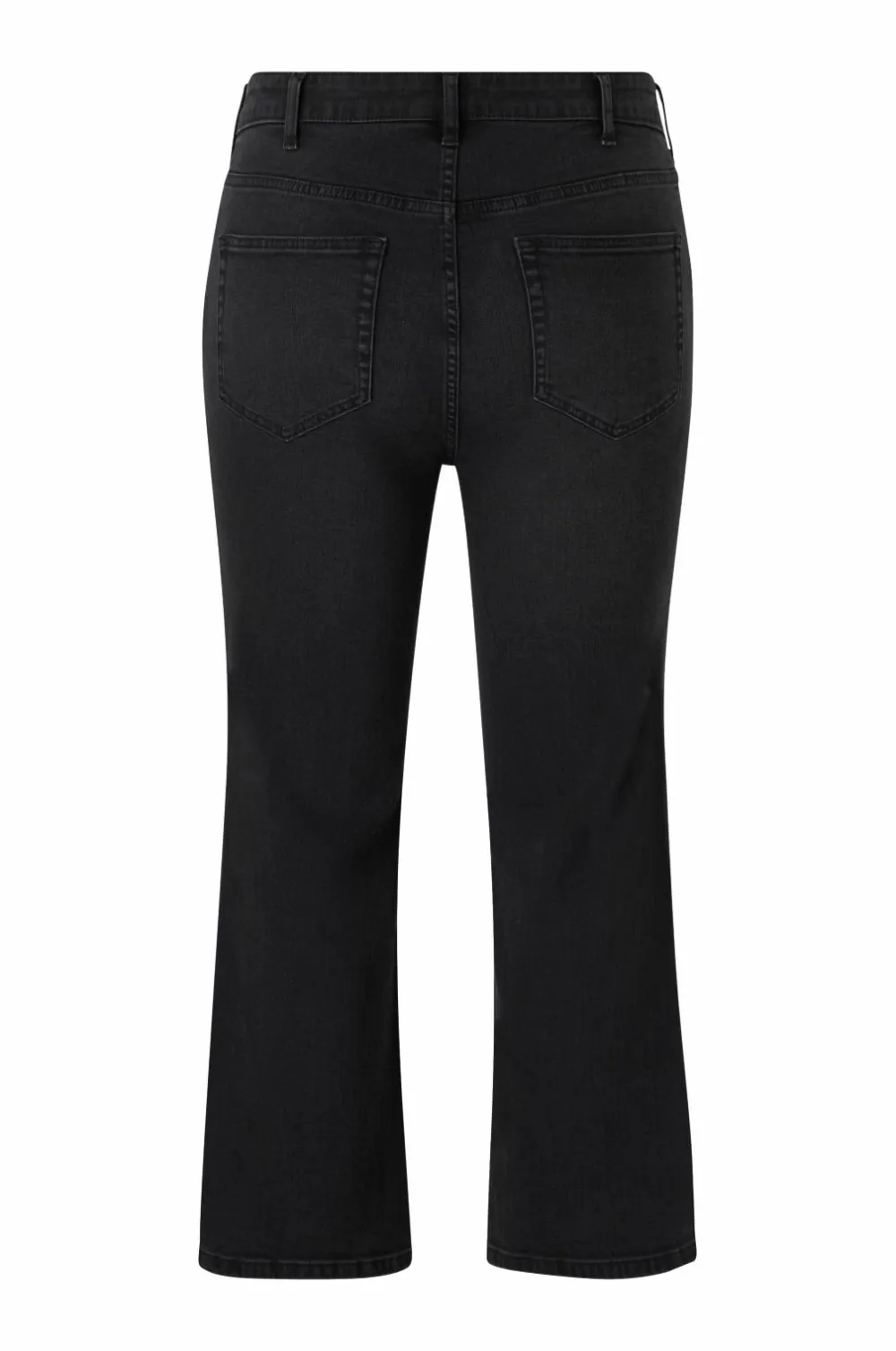 Ellos Jeans>Plus collection Jeans Straight Cropped Black wash