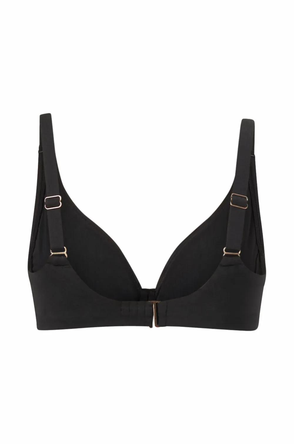 Ellos Plus collection Linda Bikini-BH med bøjle sort marmor Izmir/røgfarvet, matsort Hot