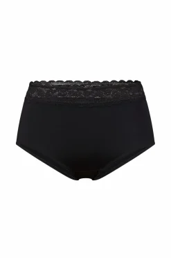 Ellos Plus collection Maxi-pink i høj model Sort Clearance