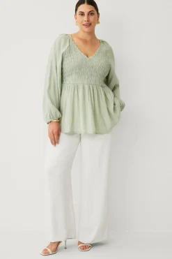 Ellos Plus collection Bluse med kittel Online