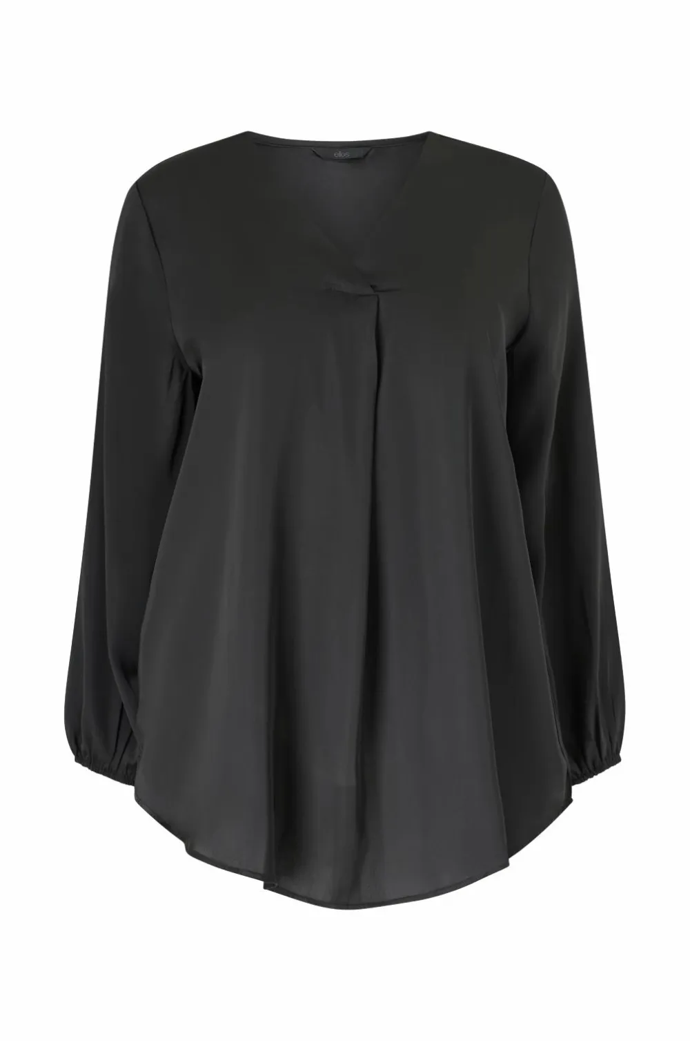 Ellos Plus collection Tunika med v-hals sort Best
