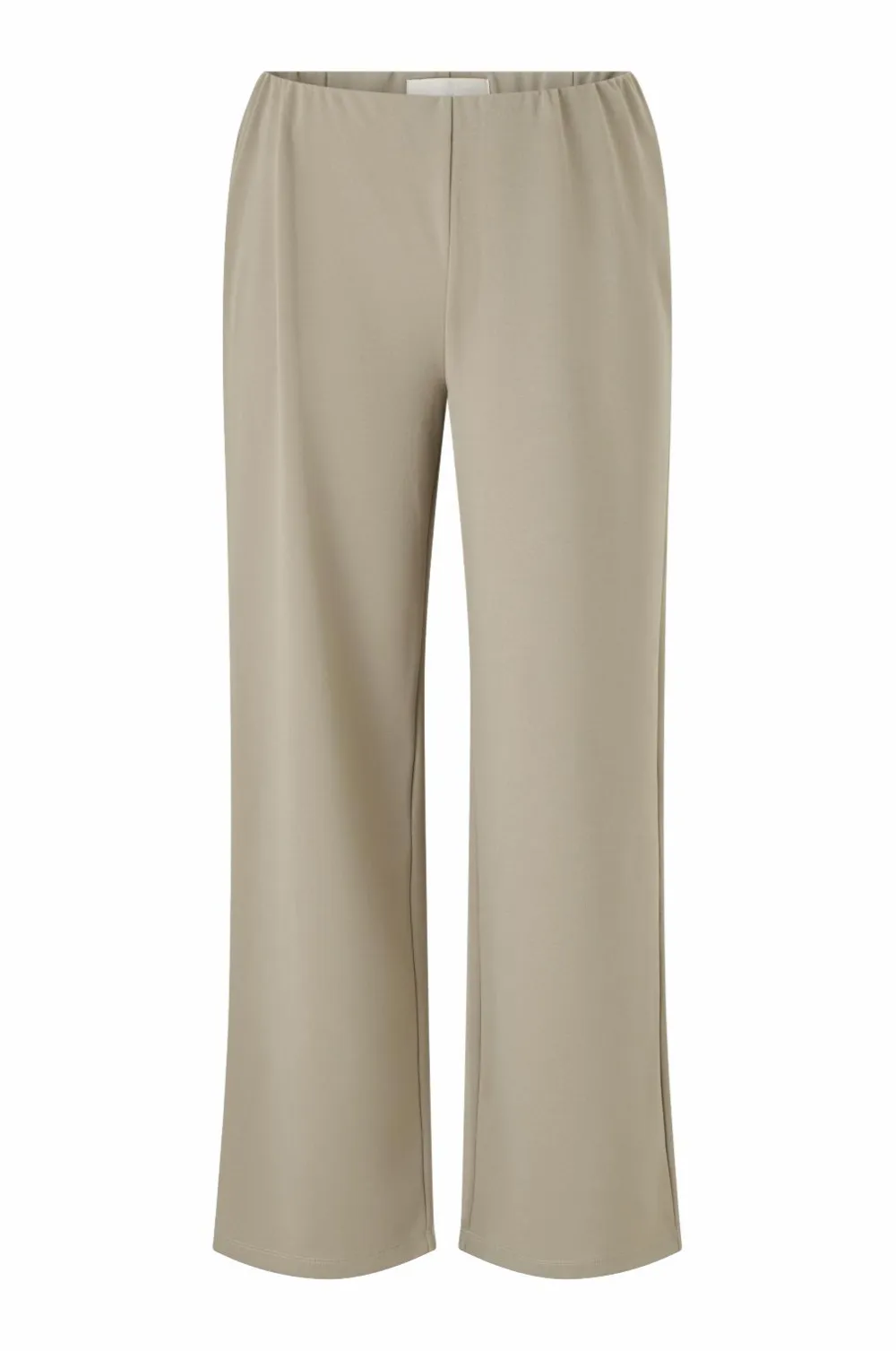 Ellos Bukser>Plus collection Bukser med brede ben Beige