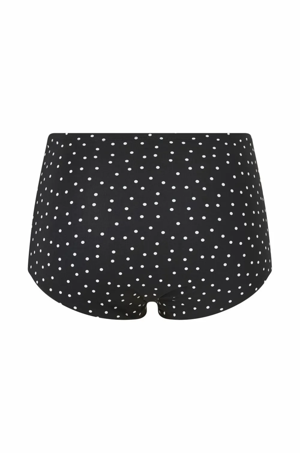 Ellos Plus collection Maxi Bikinitrusse med formende effekt Sort/hvidprikket Sale