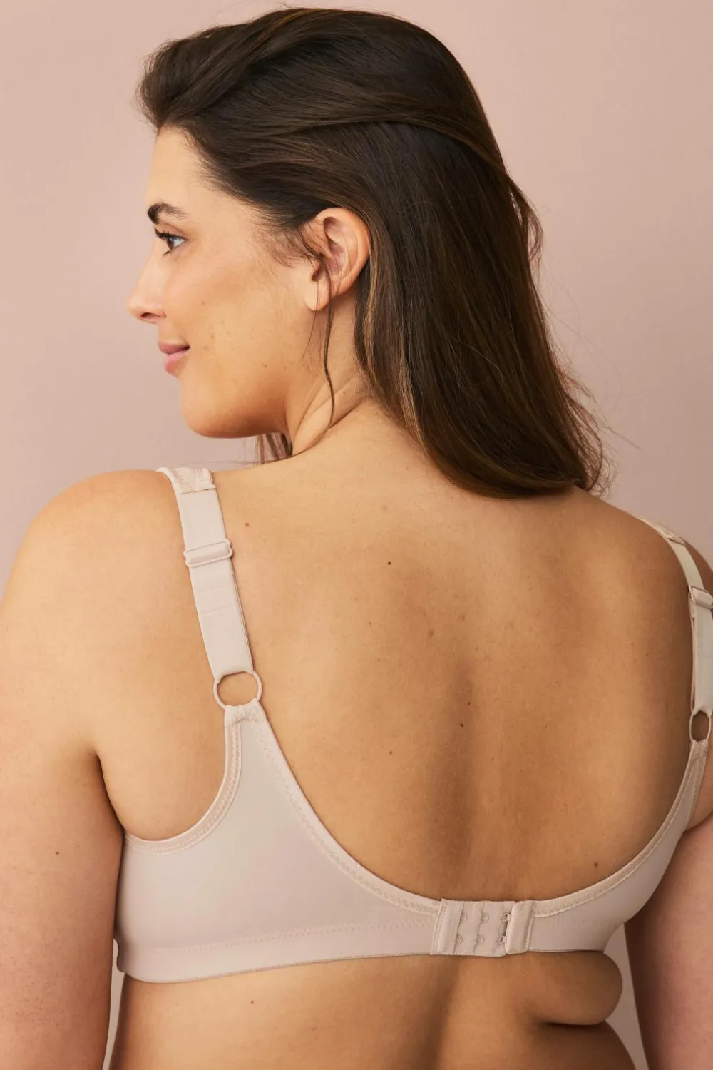 Ellos Bh'Er>Plus collection Bøjle-bh med formstøbte, forede skåle Beige