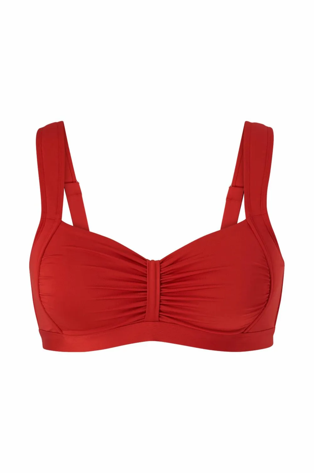 Ellos Bikinier & Bikinidele>Plus collection Blød bikini-bh Rød