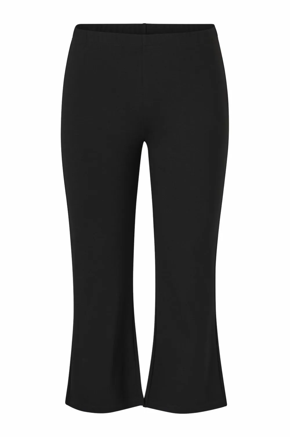 Ellos Plus collection Kortere leggings med bootcut sort Outlet