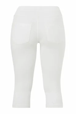 Ellos Plus collection Treggings med høj talje og 3/4 længde Hvid Sale
