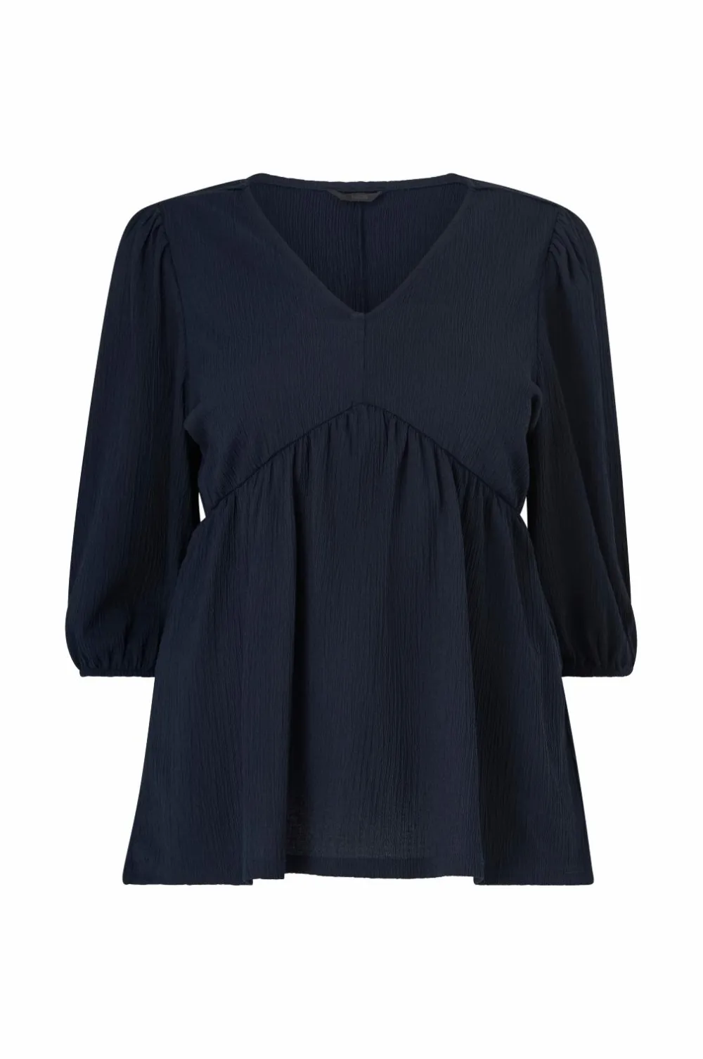 Ellos Plus collection Tunika med pufærmer Navy Clearance