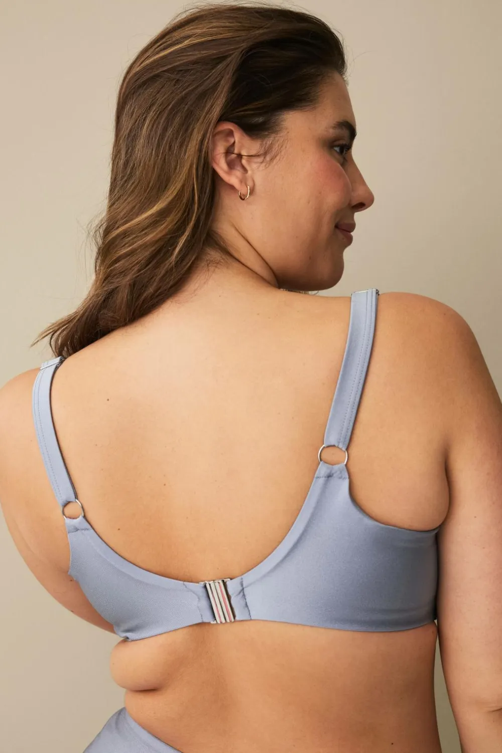 Ellos Bikinier & Bikinidele>Plus collection Bikini-BH med bøjle Blå