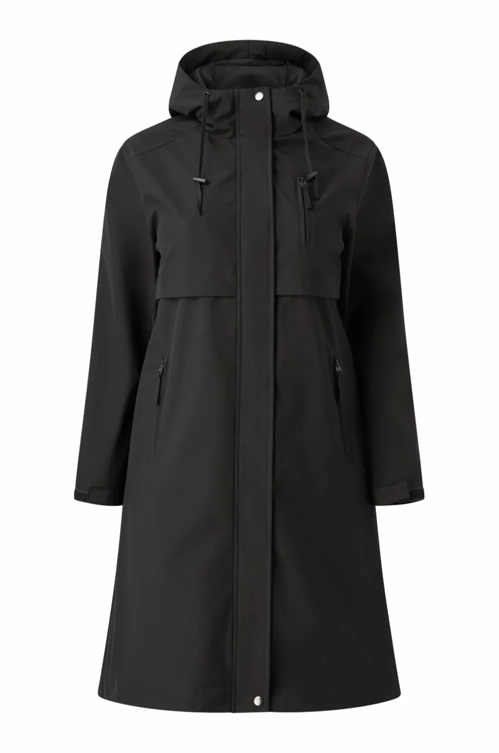 Ellos Jakker & Frakker>Plus collection Softshell-frakke sort