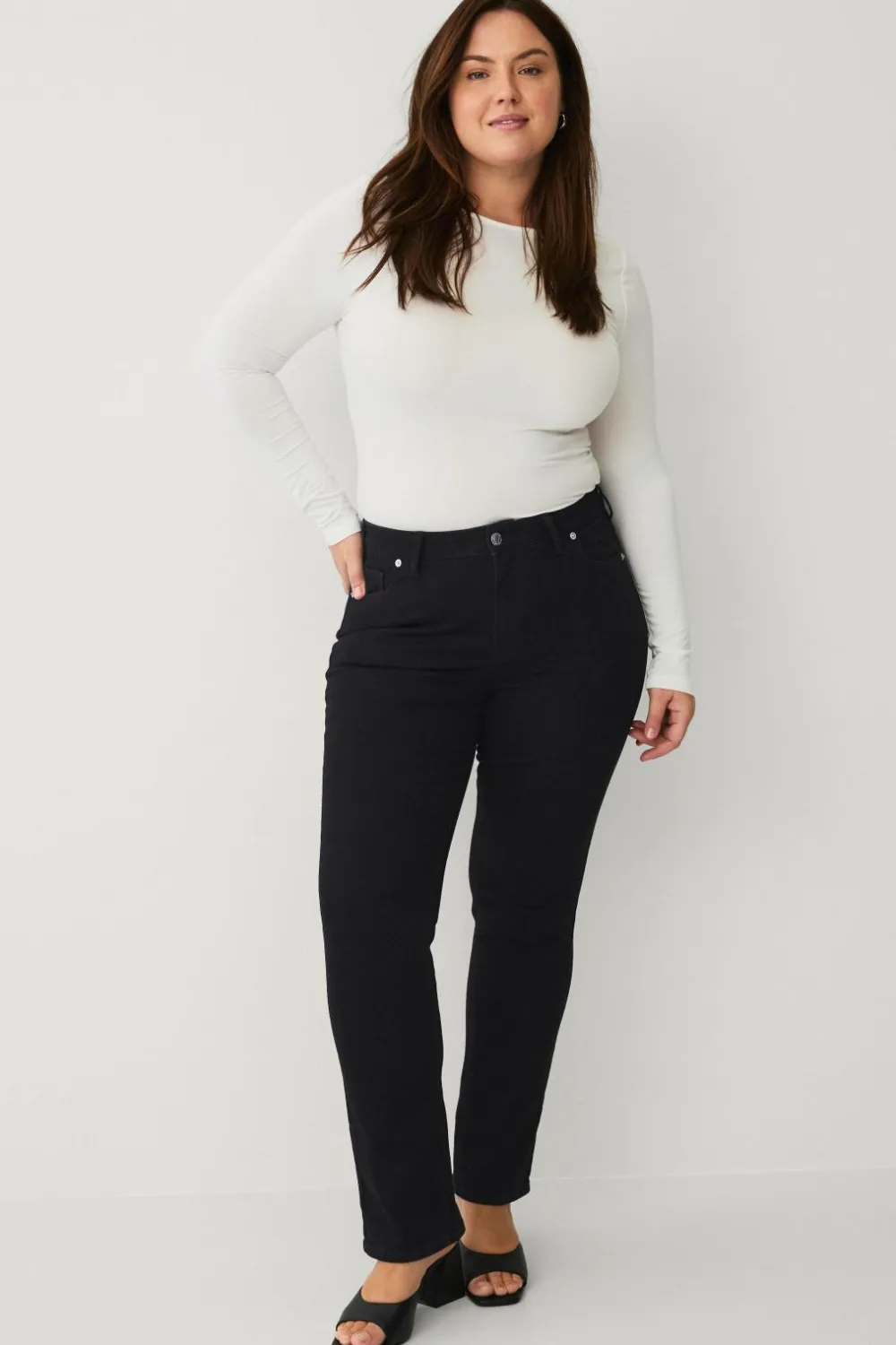 Ellos Plus collection Jeans Straight Sort Sale