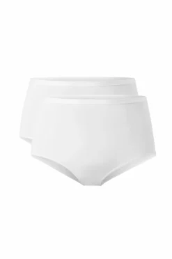 Ellos Plus collection Maxitrusser Kaylee 2-pak Hvid Sale