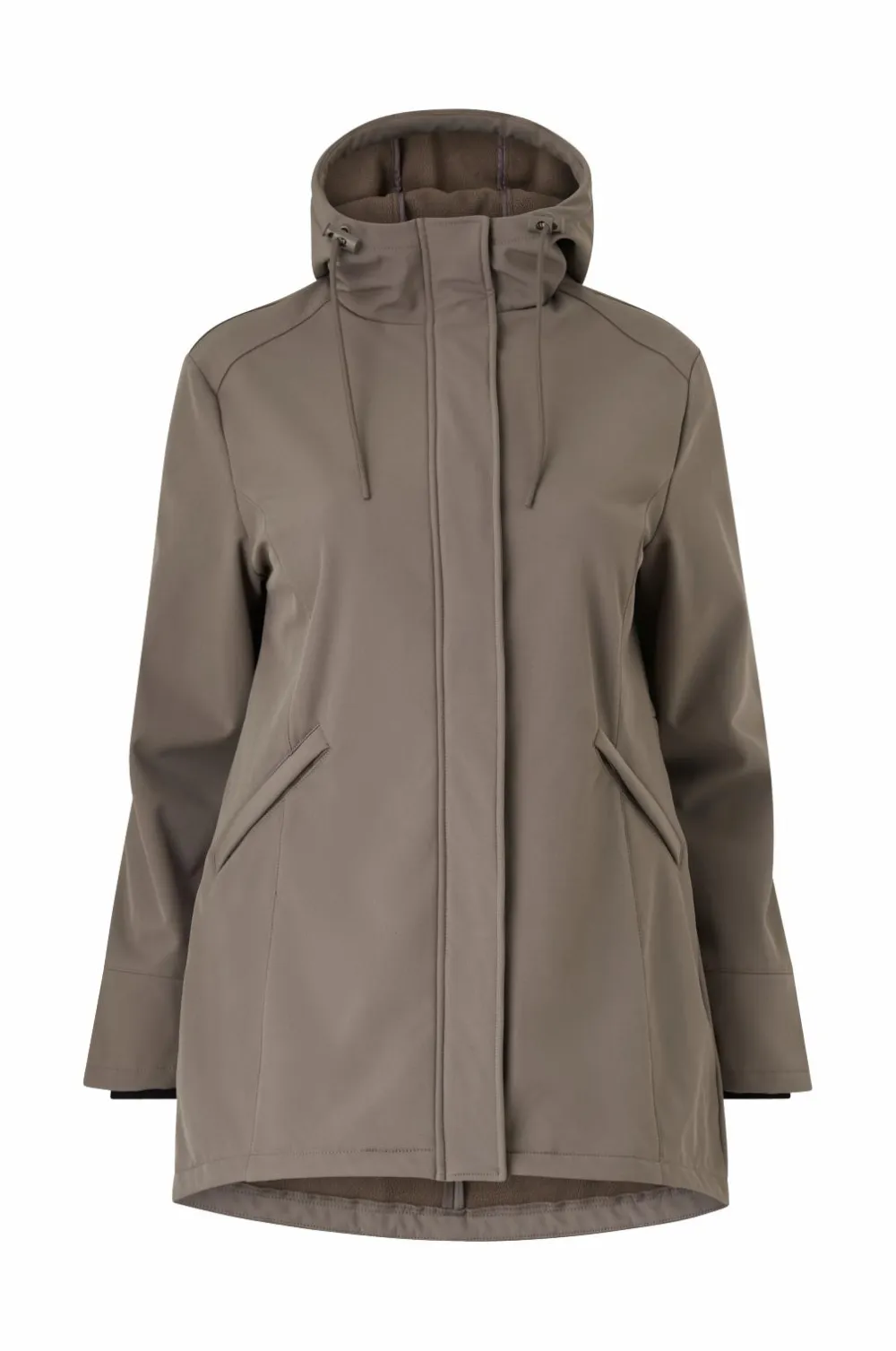 Ellos Jakker & Frakker>Plus collection Softshelljakke Brun