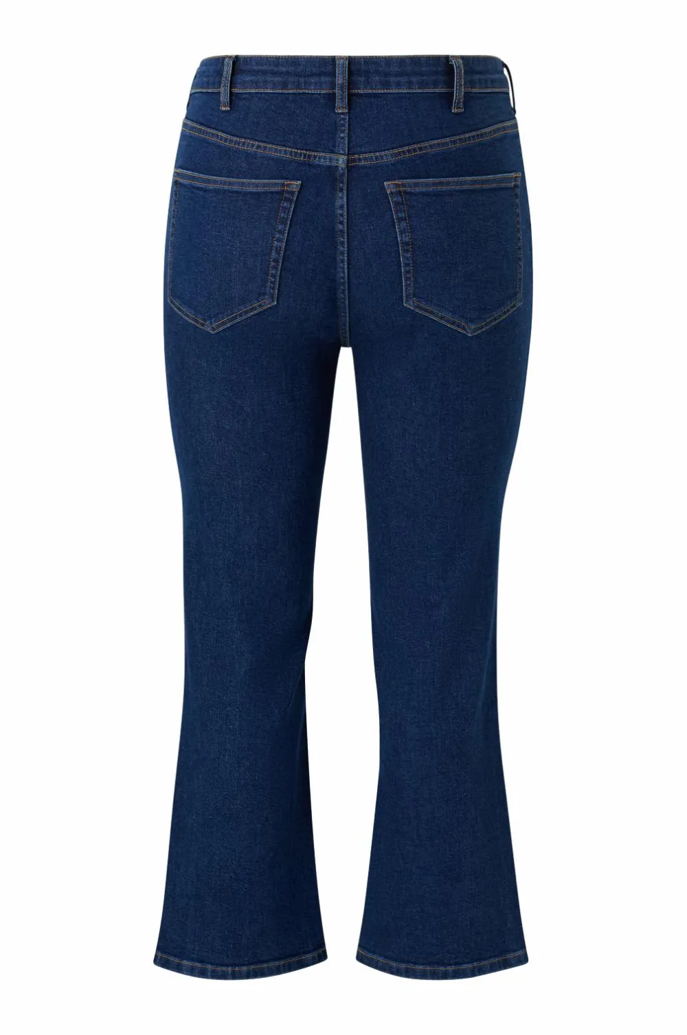 Ellos Plus collection Jeans Straight Cropped Dk blue