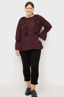 Ellos Plus collection Tunika Donna Vinrød Discount