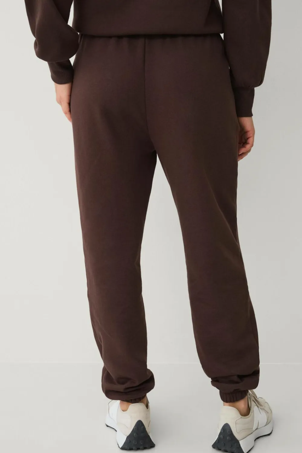 Ellos STUDIO Sweatpants Cuff Core Mørkebrun Best
