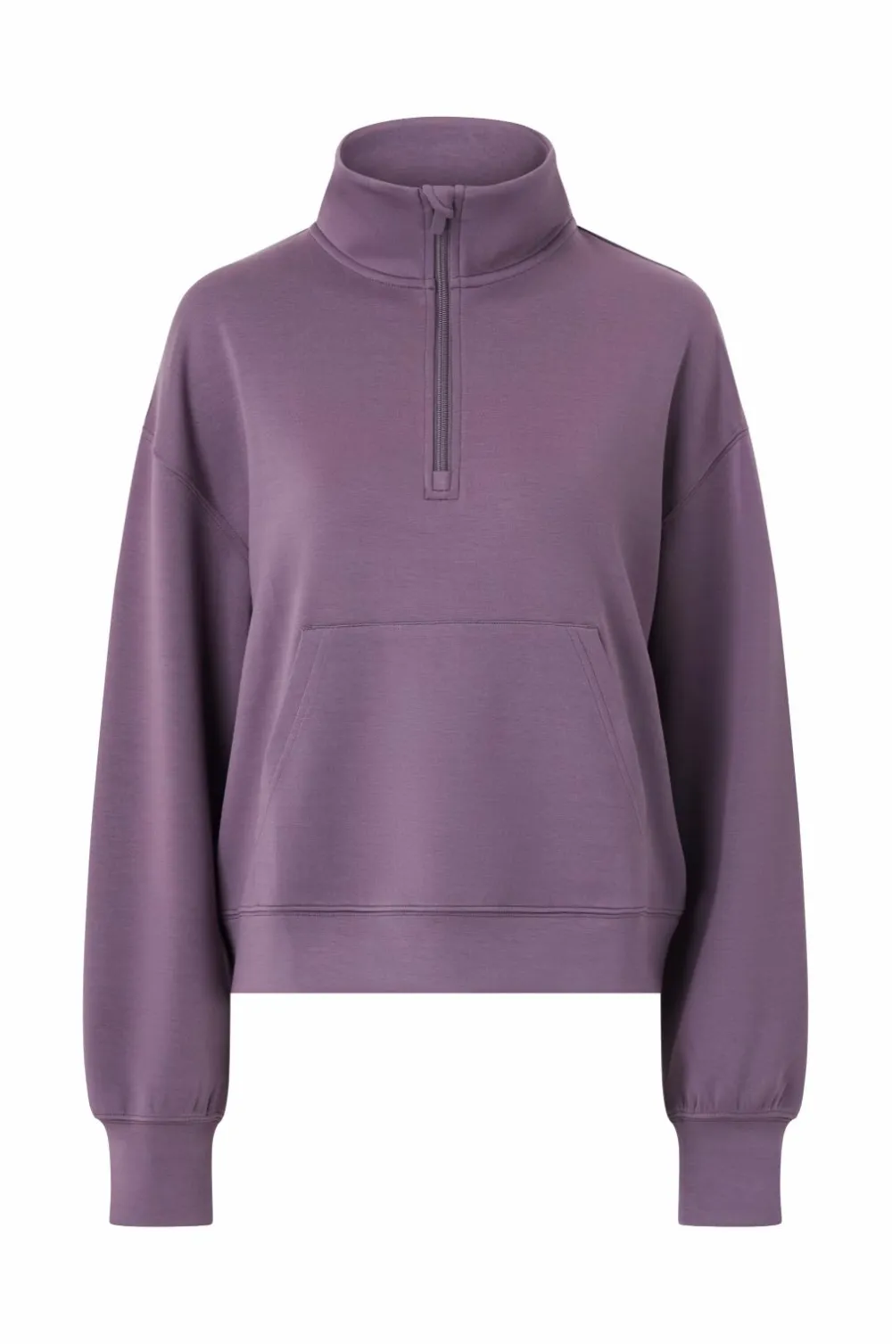 Ellos Træningstøj|Træningstøj>STUDIO Sweatshirt Tech Sweat Halfzip rosa-lilla