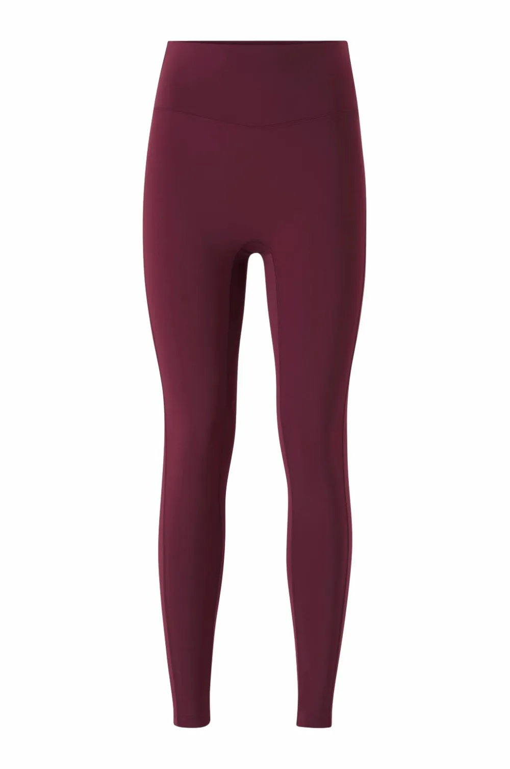 Ellos STUDIO Træningstights Studio Tights Flat Front Core Vinrød Online