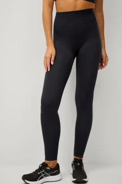 Ellos STUDIO Træningstights Seamless Tights Core Sort Outlet