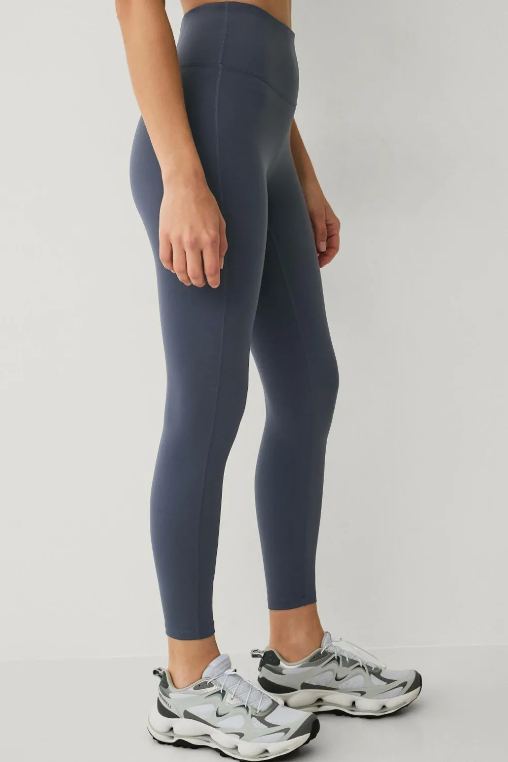 Ellos Træningstøj|Træningstøj>STUDIO Træningstights Studio Tights Flat Front Core Mørkegrå