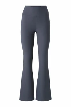 Ellos STUDIO Træningstights Flare Structure Tights Mørkegrå Sale