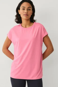 Ellos Træningstøj|Træningstøj>STUDIO Træningstop Loose Top Core Klar rosa