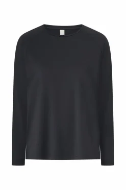 Ellos STUDIO Træningstop Loose Top Core LS sort Clearance