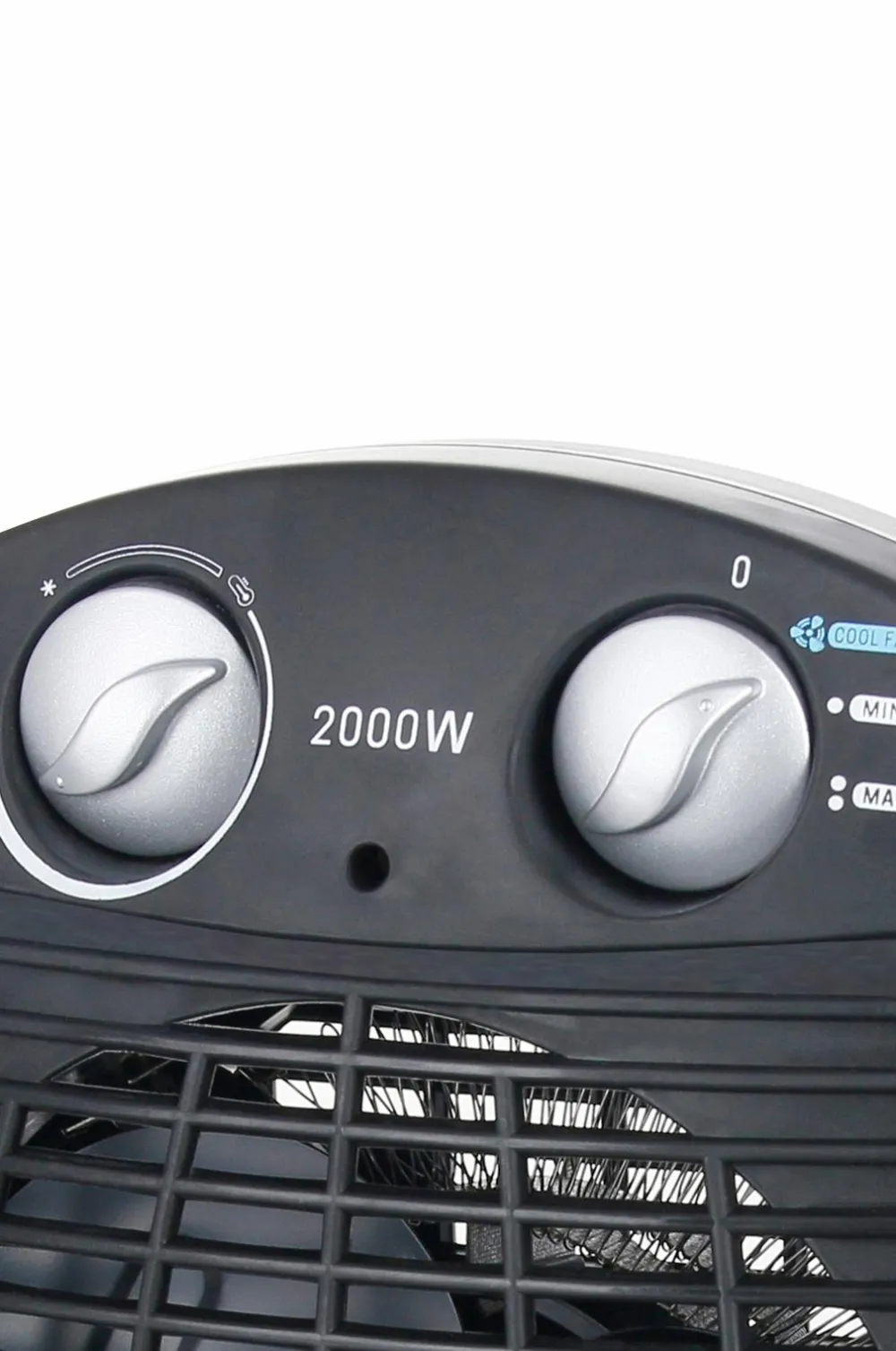 Emerio Husholdningselektronik>Ventilator Varmeapparat Sort