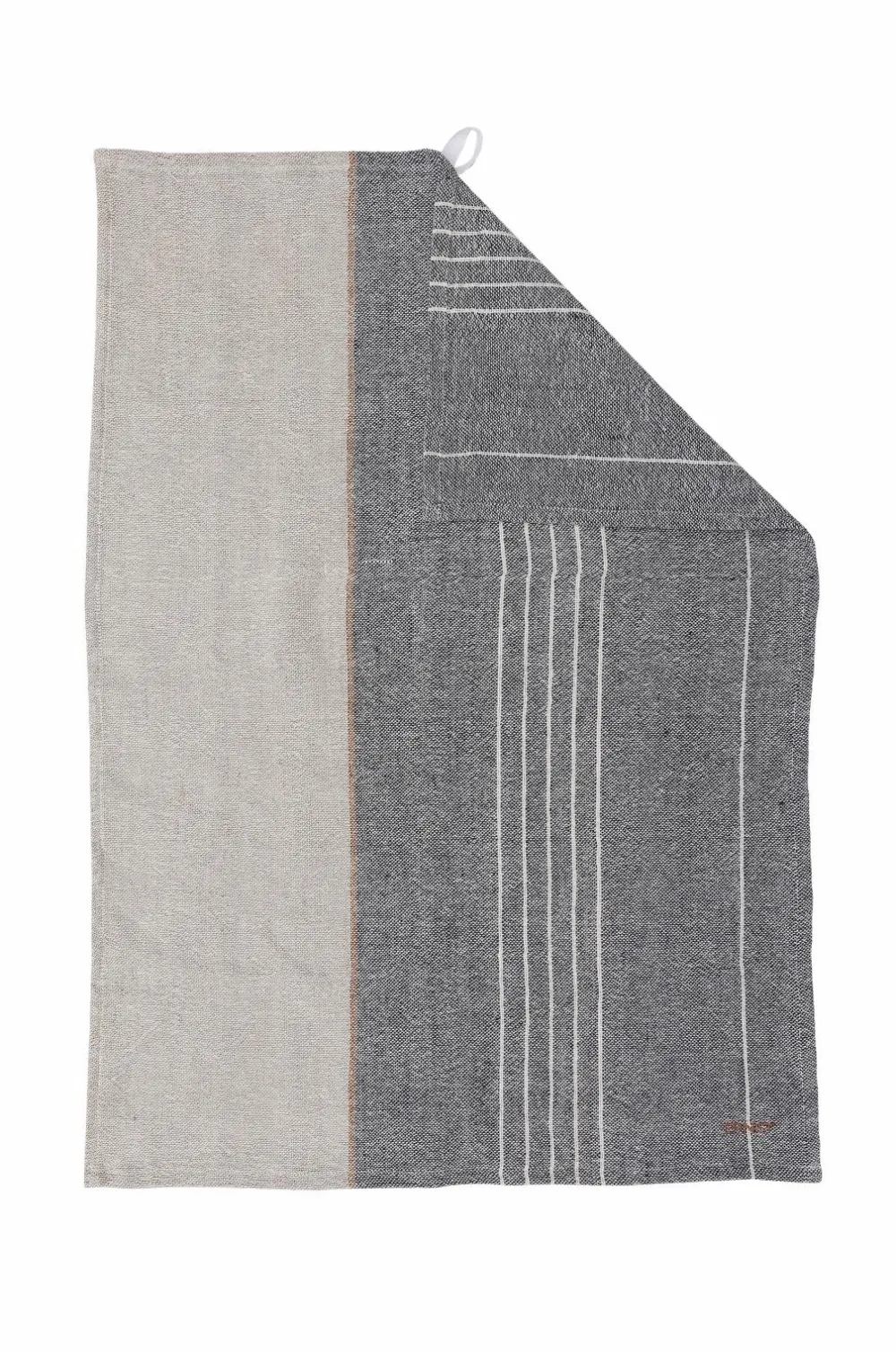 ERNST Køkkenhåndklæde 50x70cm Grey/Natural Outlet