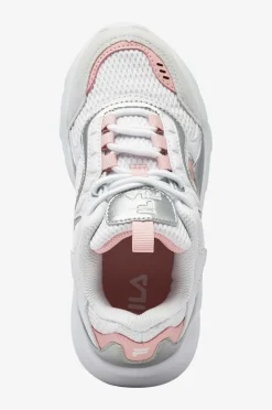 FILA Sneakers>Kondisko Collene Logo Kids White-sølvfarvet