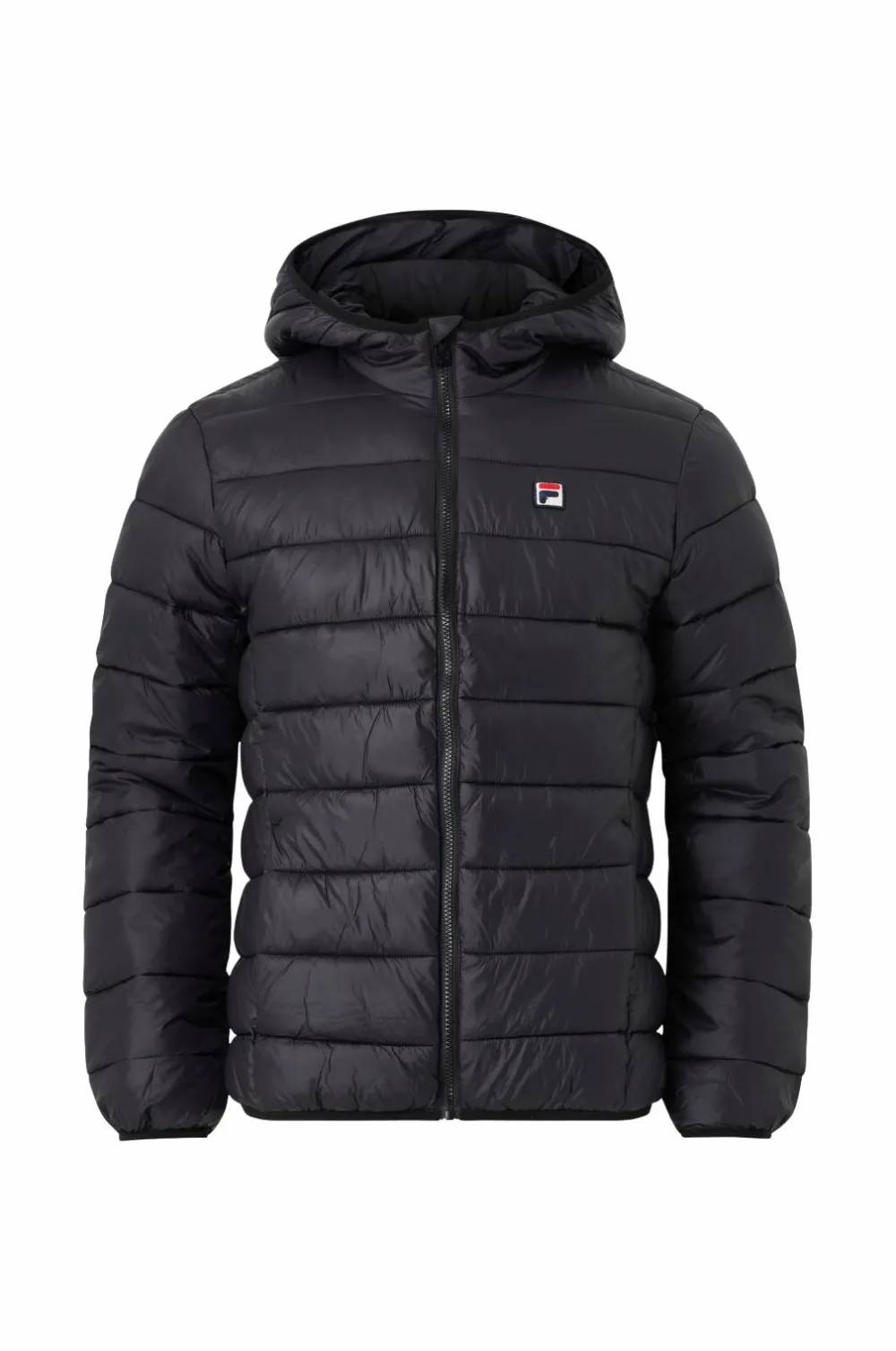 FILA Jakker & Frakker|Overtøj>Pufferjakke Milano Regular Hooded Thin Puffer Black