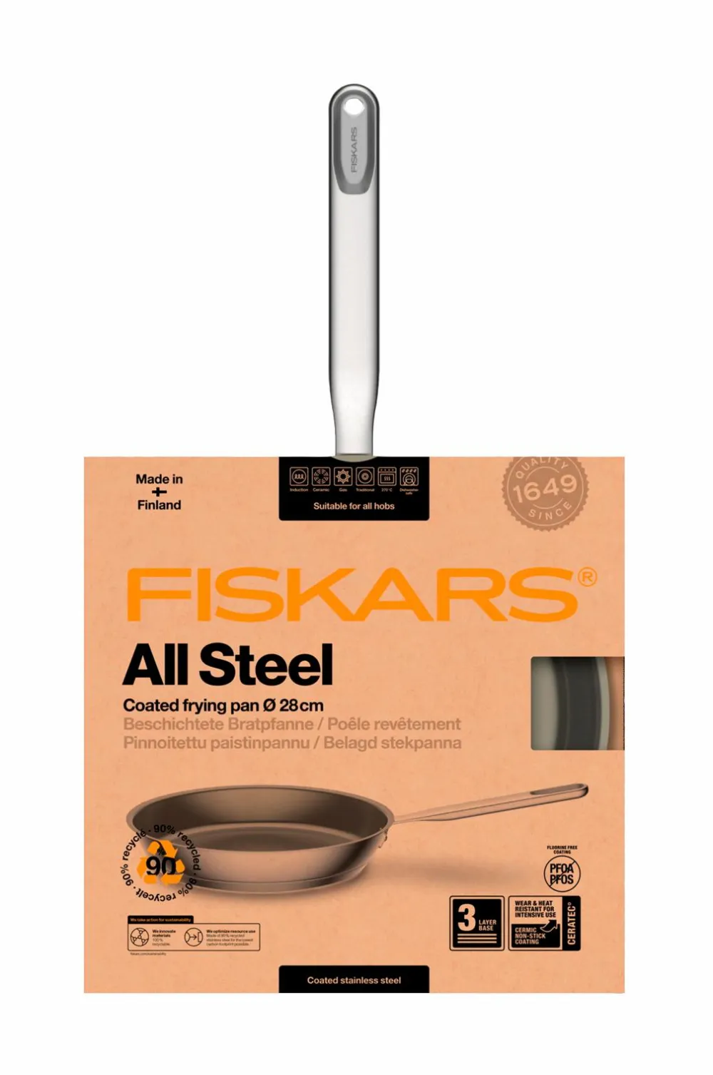Fiskars All Steel Stegepande 28 cm