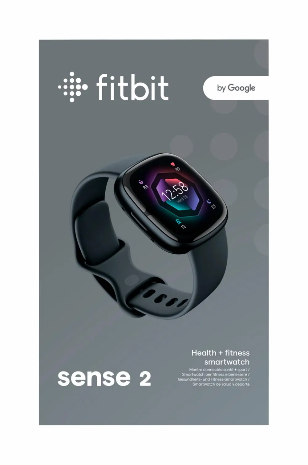 Fitbit Ure|Ure>Sense 2, Shadow Grey/Graphite