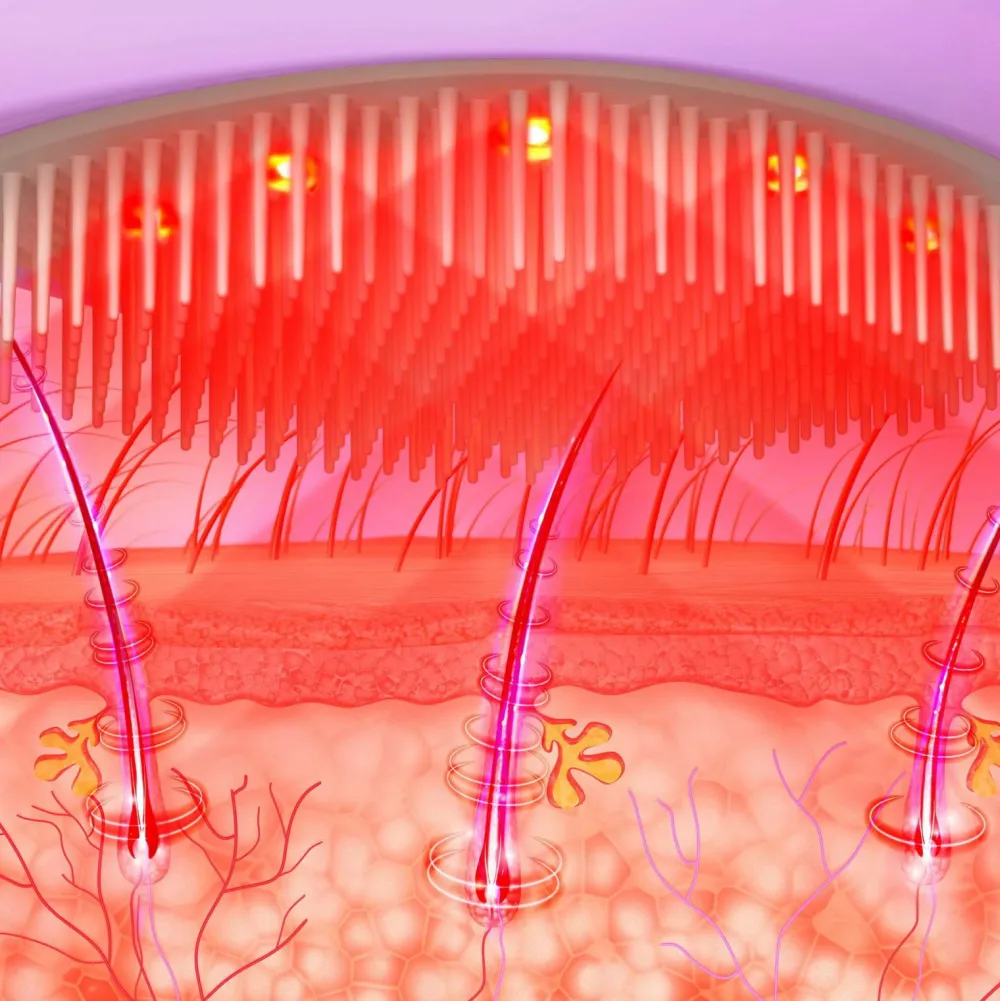FOREO Hårbørster>FLIP™ Play Advanced LED Light Hairbrush I LILAC YOU!
