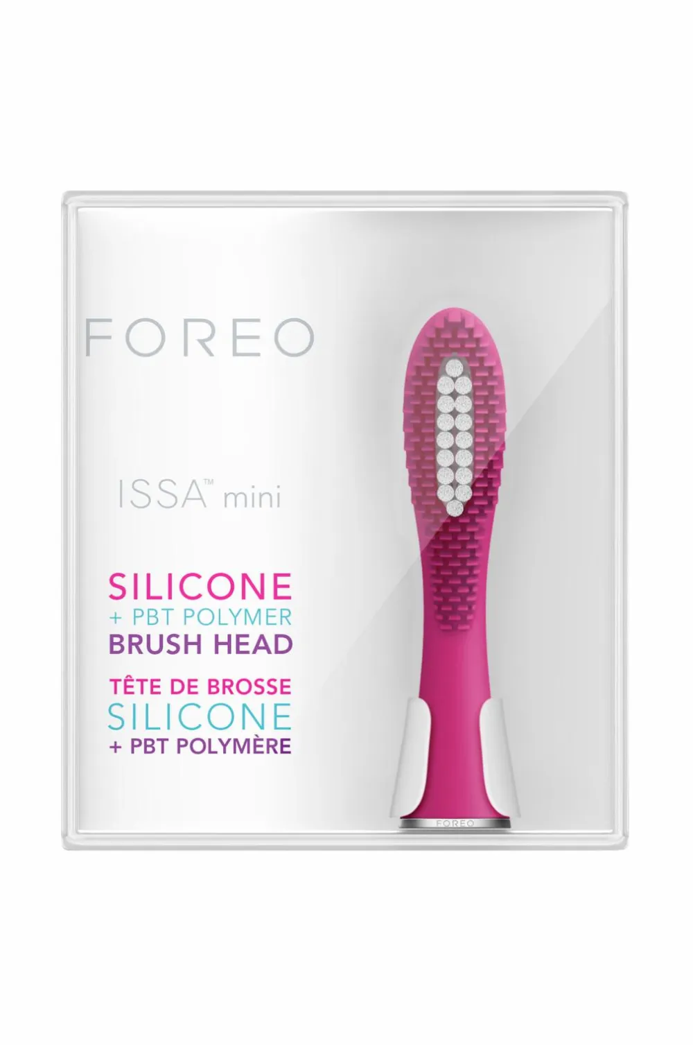FOREO ISSA™ Mini Hybrid Brush Head Fuchsia Discount