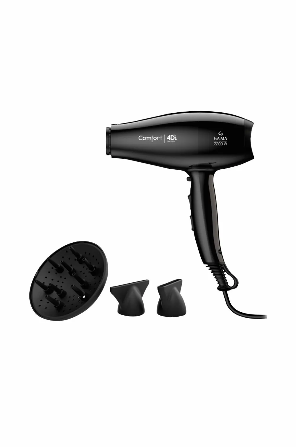 Ga.Ma Føntørrer Comfort 4D Therapy 2200W GH0532 No color