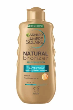 Garnier Ambre Solaire Natural Bronzer Self-Tan Lotion For Normal Skin Medium 175 Ml No Color Online