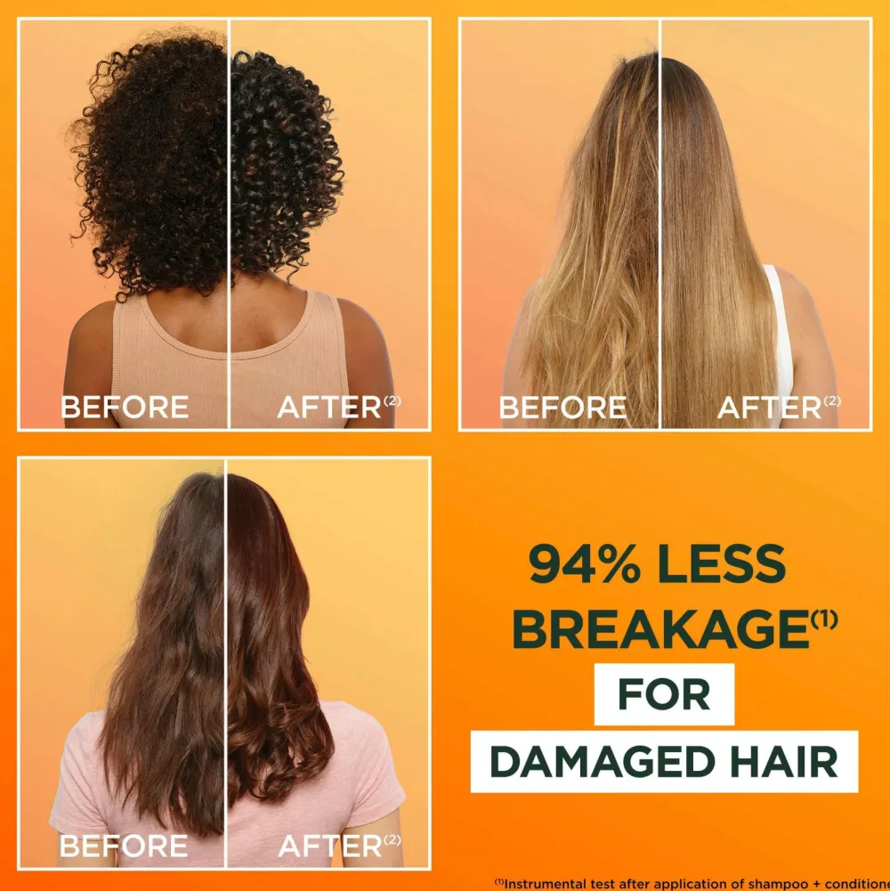 Garnier Hår|Hår>Fructis Hair Food Papaya Hair Mask For Damaged Hair 400 Ml No Color
