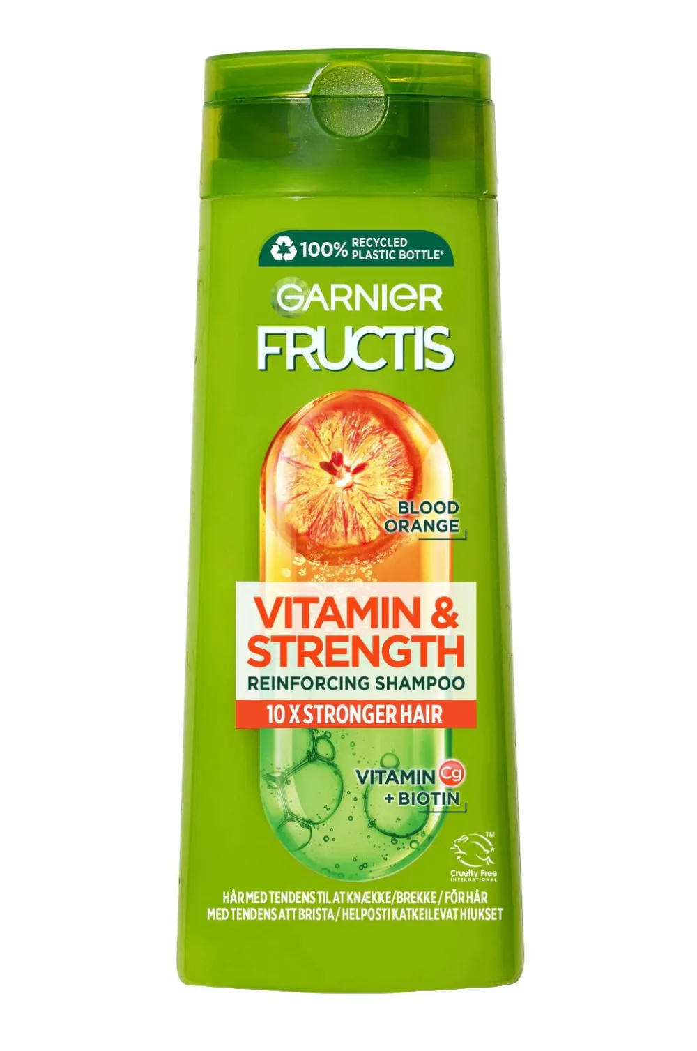 Garnier Hår|Hår>Fructis Vitamin & Strength Shampoo For Breaking Hair 400 Ml