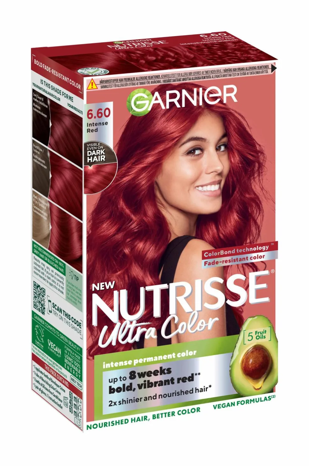 Garnier Nutrisse Ultra Color 6,60 Intense Red Permanent Online