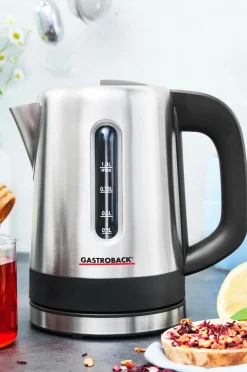 Gastroback Design vandkedel til camping Sølvfarvet Best