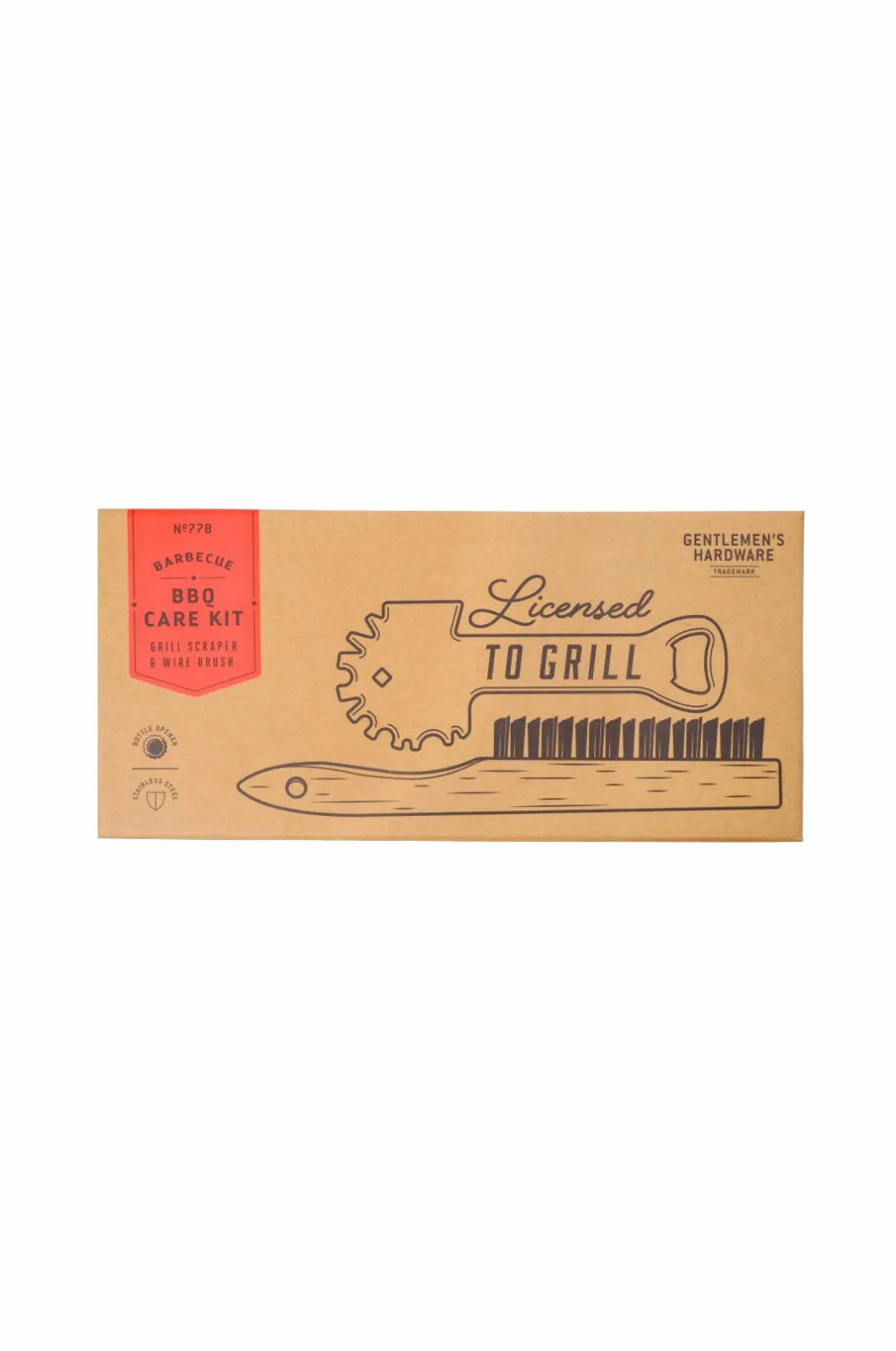 Gentlemen's Hardware Udemøbler & Have>Bbq Plejesæt Brun