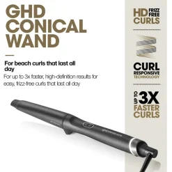 ghd Varmeredskaber>Chronos Curve Conical Wand No Color