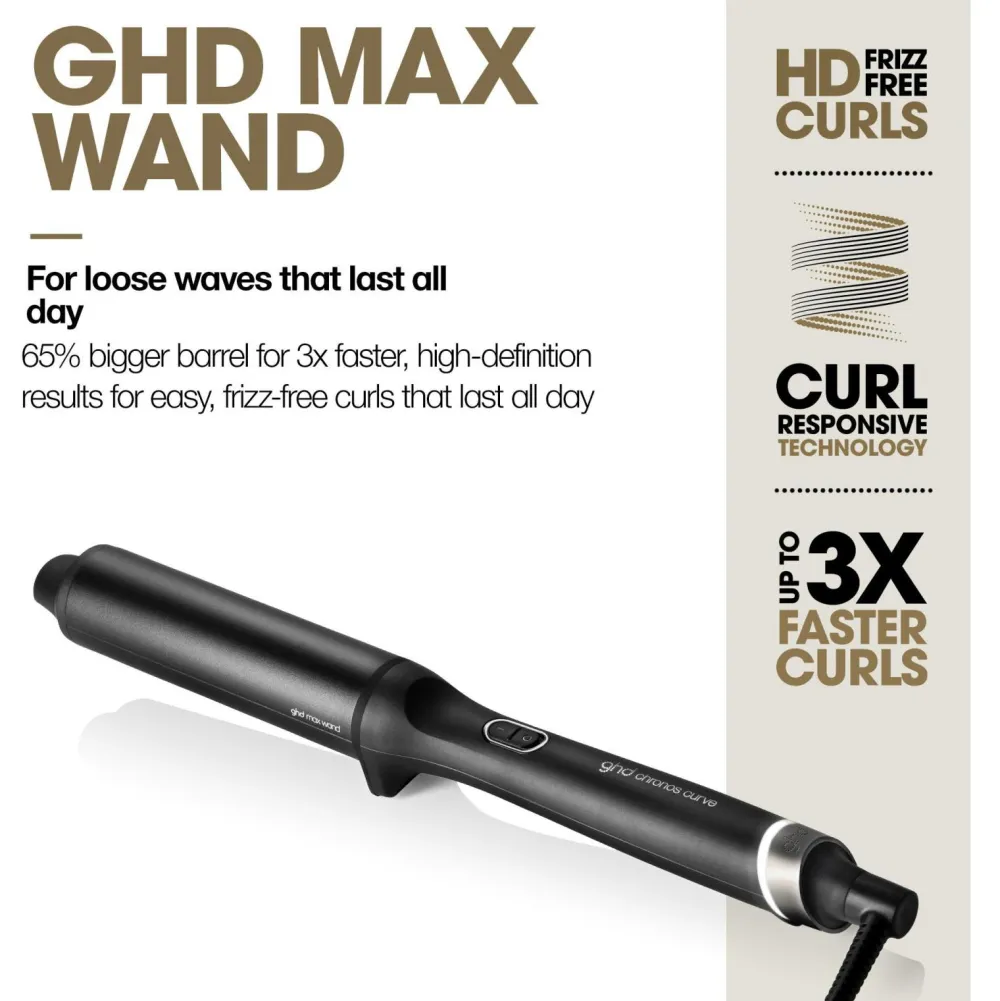 ghd Chronos Curve Max Wand No Color Outlet