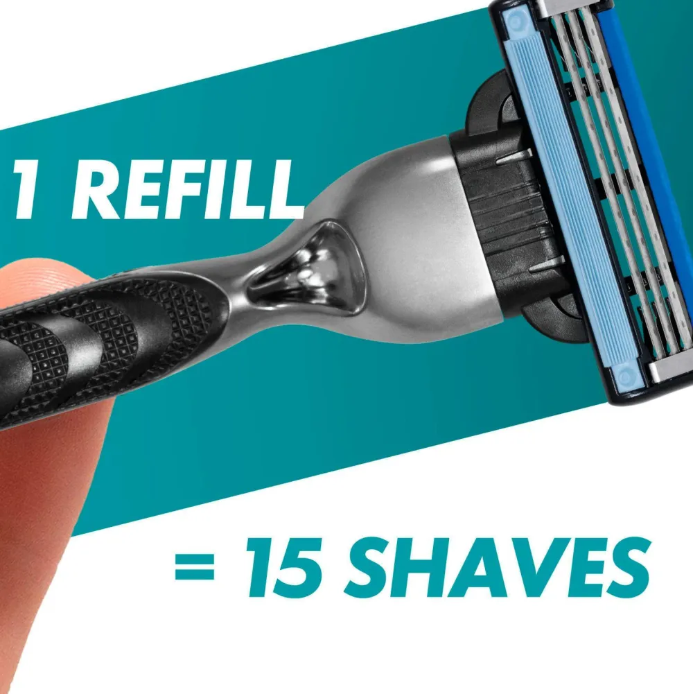 Gillette Barbering|Barbering>Barberblad Mach3 – 5 stk No color