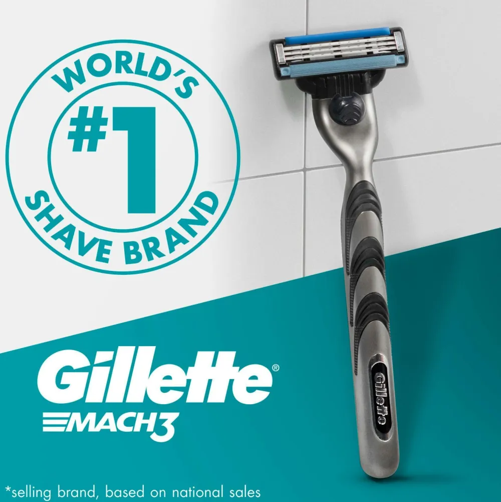 Gillette Barbering|Barbering>Barberblad Mach3 – 5 stk No color