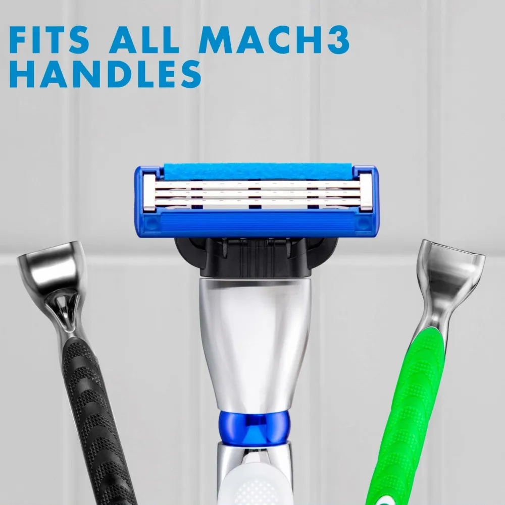 Gillette Barbering|Barbering>Barberblad Mach3 Turbo 8-pak No color