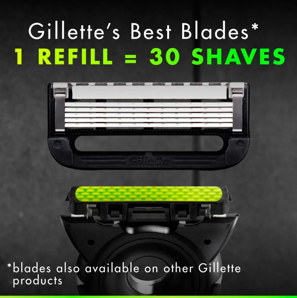 Gillette Barberblad Labs 6-pak No color Hot